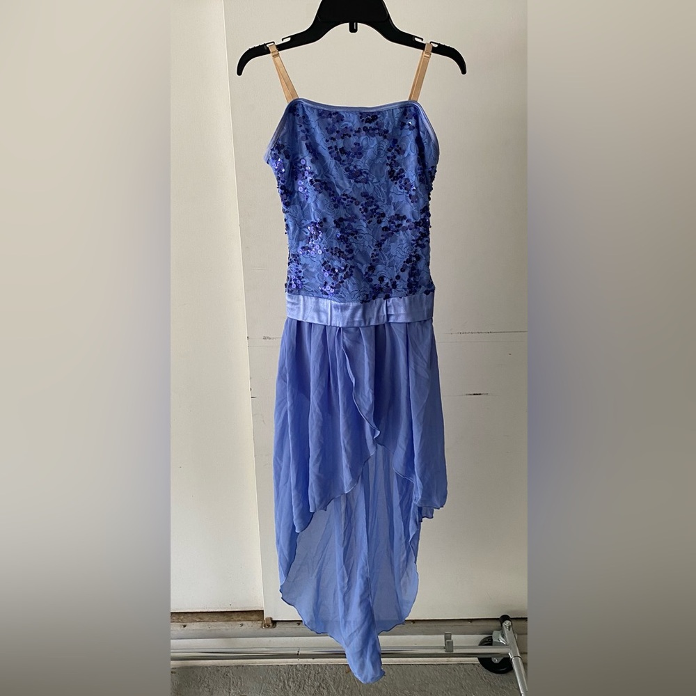 Weissman Rise Up Sequin and Mesh Dress Lyrical Dance Costume